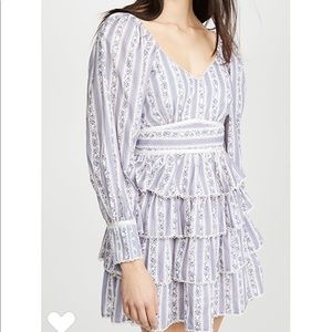 COPY - LoveShackFancy NWOT floral mini dress